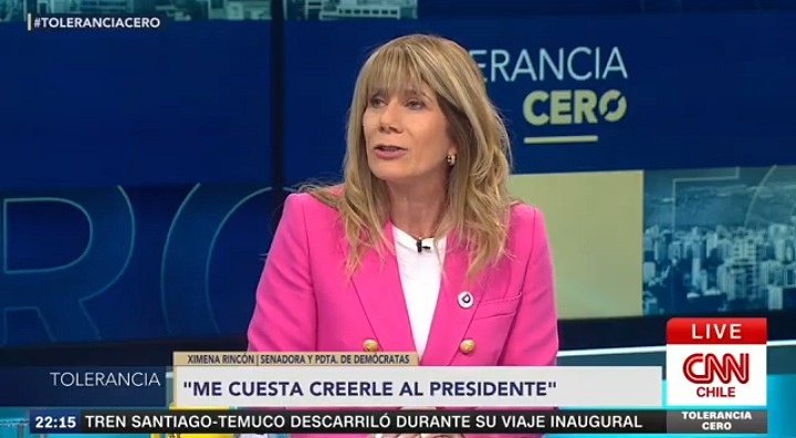 Si a Ximena Rincón le cuesta creerle al Presidente, imagínate lo que nos cuesta a nosotros creerle a ella.

#ToleranciaCero.