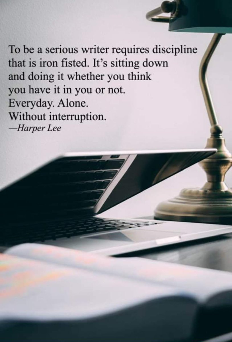 Do You Agree that It Takes Iron-Fisted Writing Self-Discipline to be a SERIOUS Writer?#Inspirational #WritersCommunity #WritingCommunity #Motivate #Inspiration #IARTG #SNRTG #Repost #BNRTG #Motivational #Inspire #AmWriting #Writers