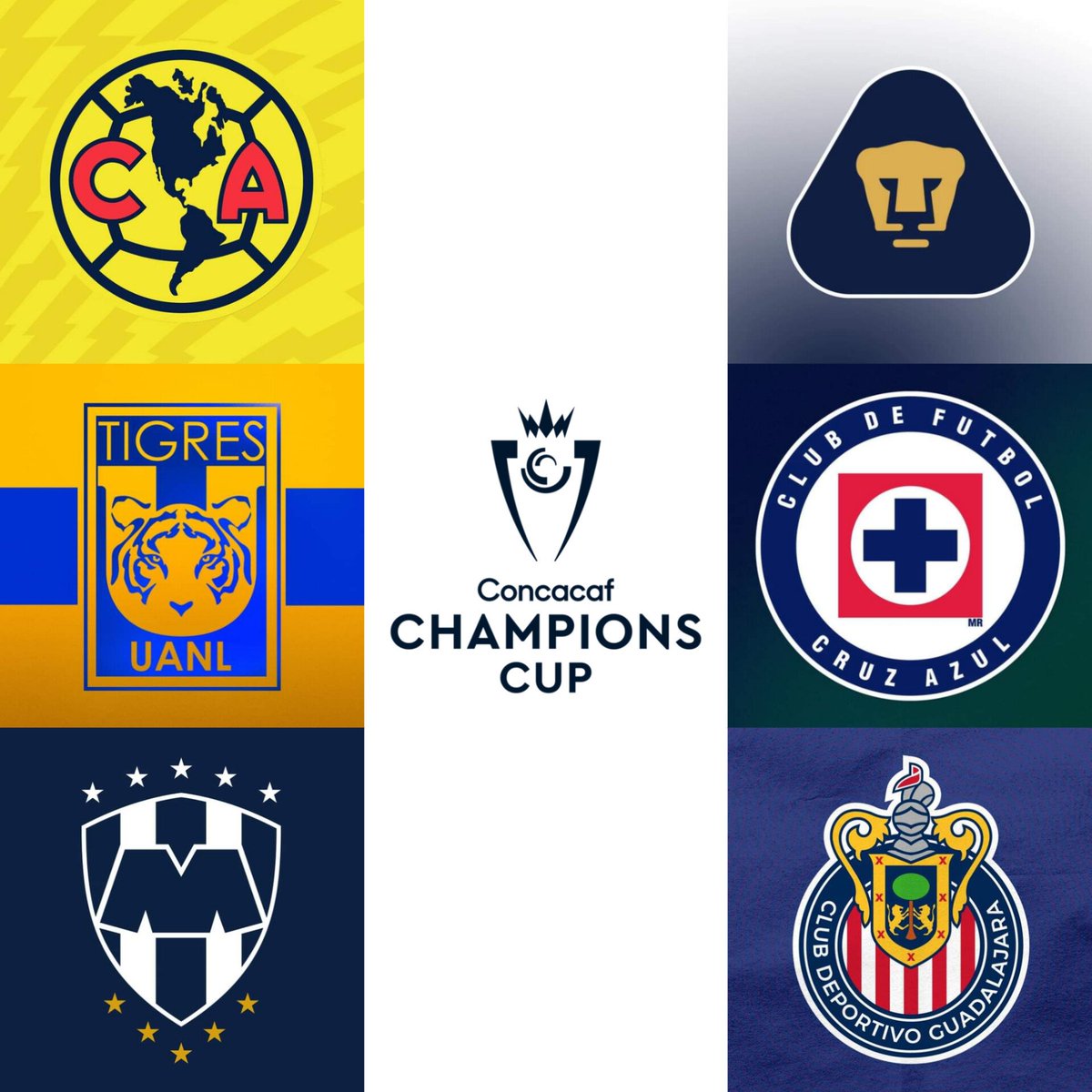 ¡CLASIFICADOS A CONCACHAMPIONS 2025! ✅ América ✅ Pumas ✅ Tigres ✅ Cruz Azul ✅ Monterrey ✅ Guadalajara