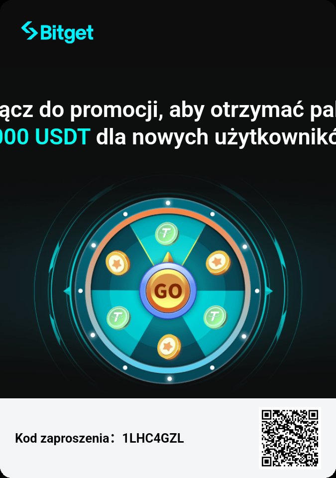 Próbuję zdobyć bonus 100 USDT! Czy możesz mi pomóc? Ty też możesz wziąć udział! #FortuneWheel #Bitget
bitget.com/pl/referral/re…