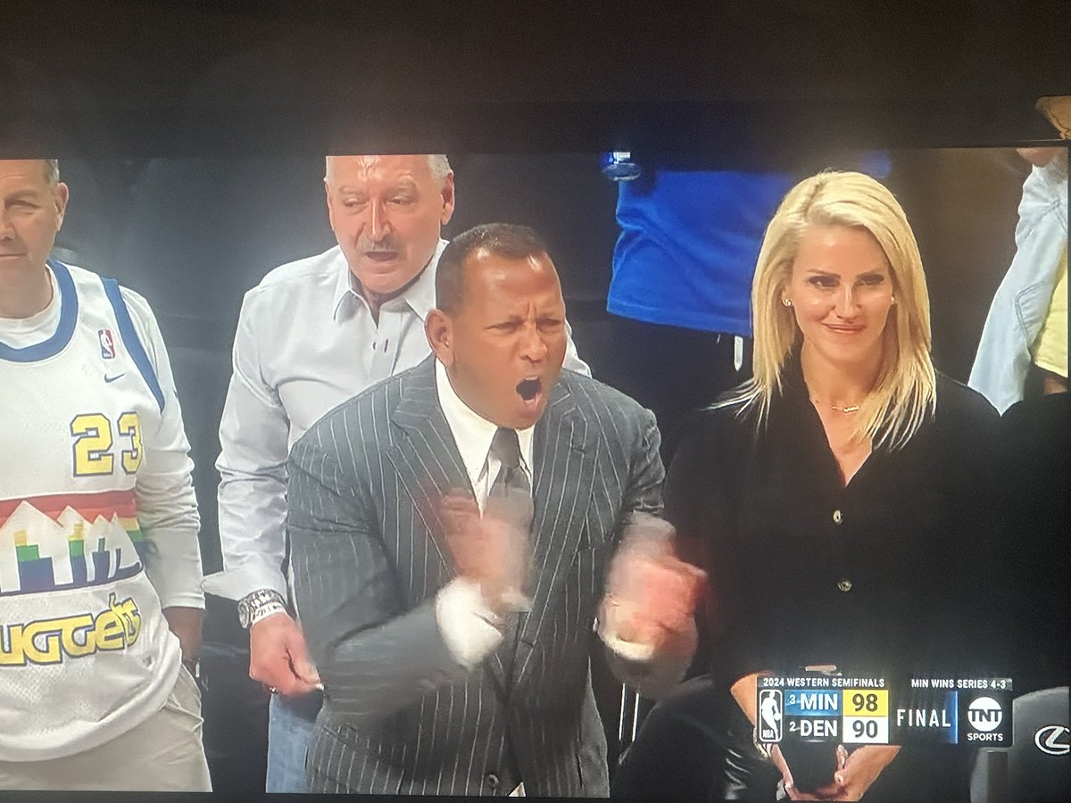 Imagine if A-Rod shows up to the TD Garden for a #NBA Finals game and sits courtside.
