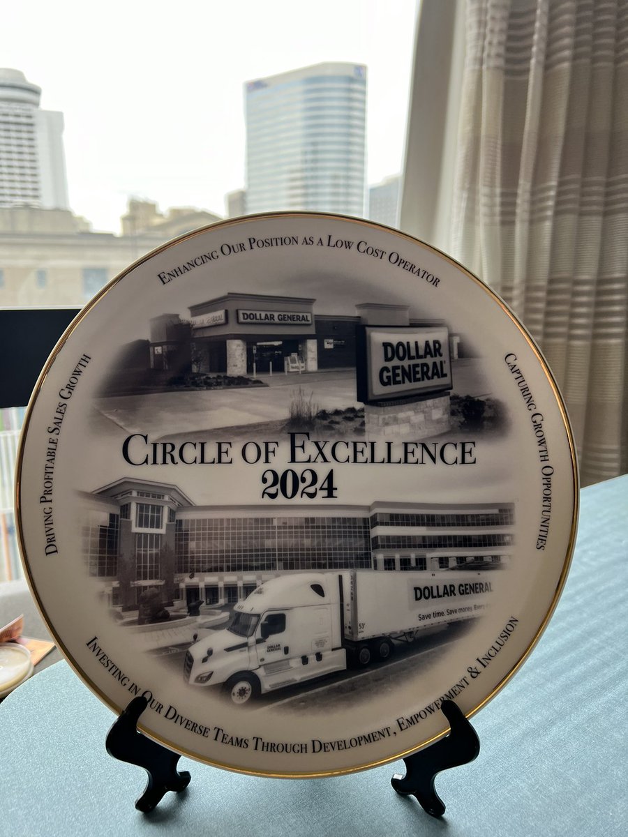 BrianSportsTalk's tweet photo. Humbled to receive the DG Circle of Excellence award for Division 5 Region 7.  Forever on the wall! https://t.co/HJWKu9OQLc