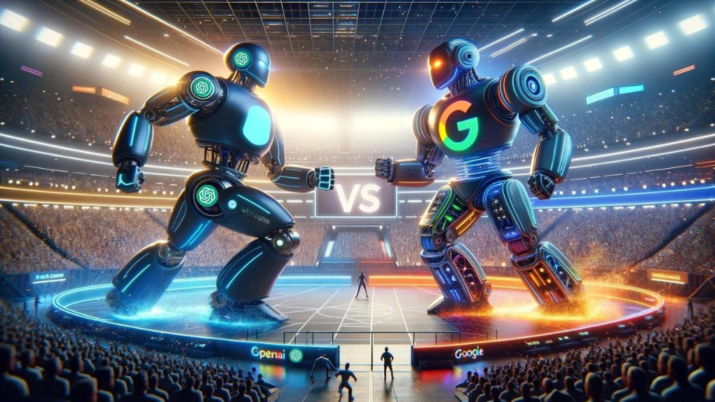 🌐🔥 Estamos viviendo un momento histórico en el campo de la inteligencia artificial (IA).

 La batalla entre OpenAI y Google está en pleno apogeo con importantes anuncios de ambas partes esta semana. 

¡Vamos a verlo más de cerca! 🧵👇