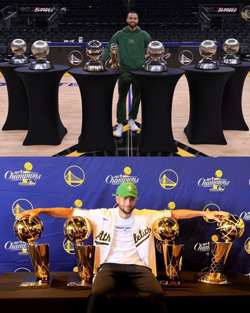 Steph Curry making 5 straight finals in the STACKED Western Conference is one of the most impressive things in NBA history