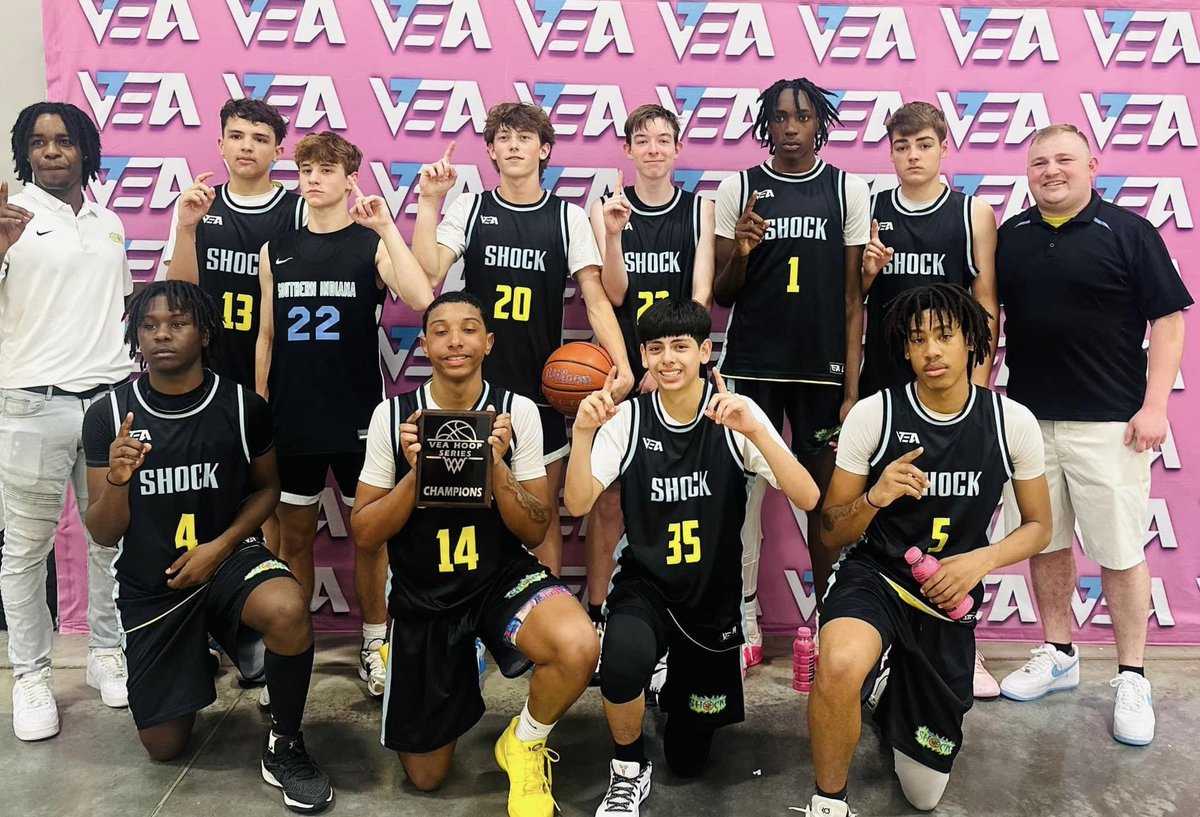 Shock 2026 take home the 10th Grade Championship trophy at the @VEAHoops Spring Havoc!