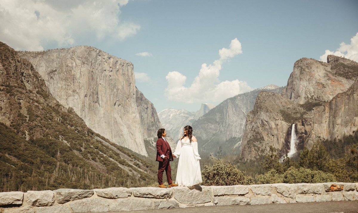 Getting married in Yosemite was the best decision we ever made 💍⛰️