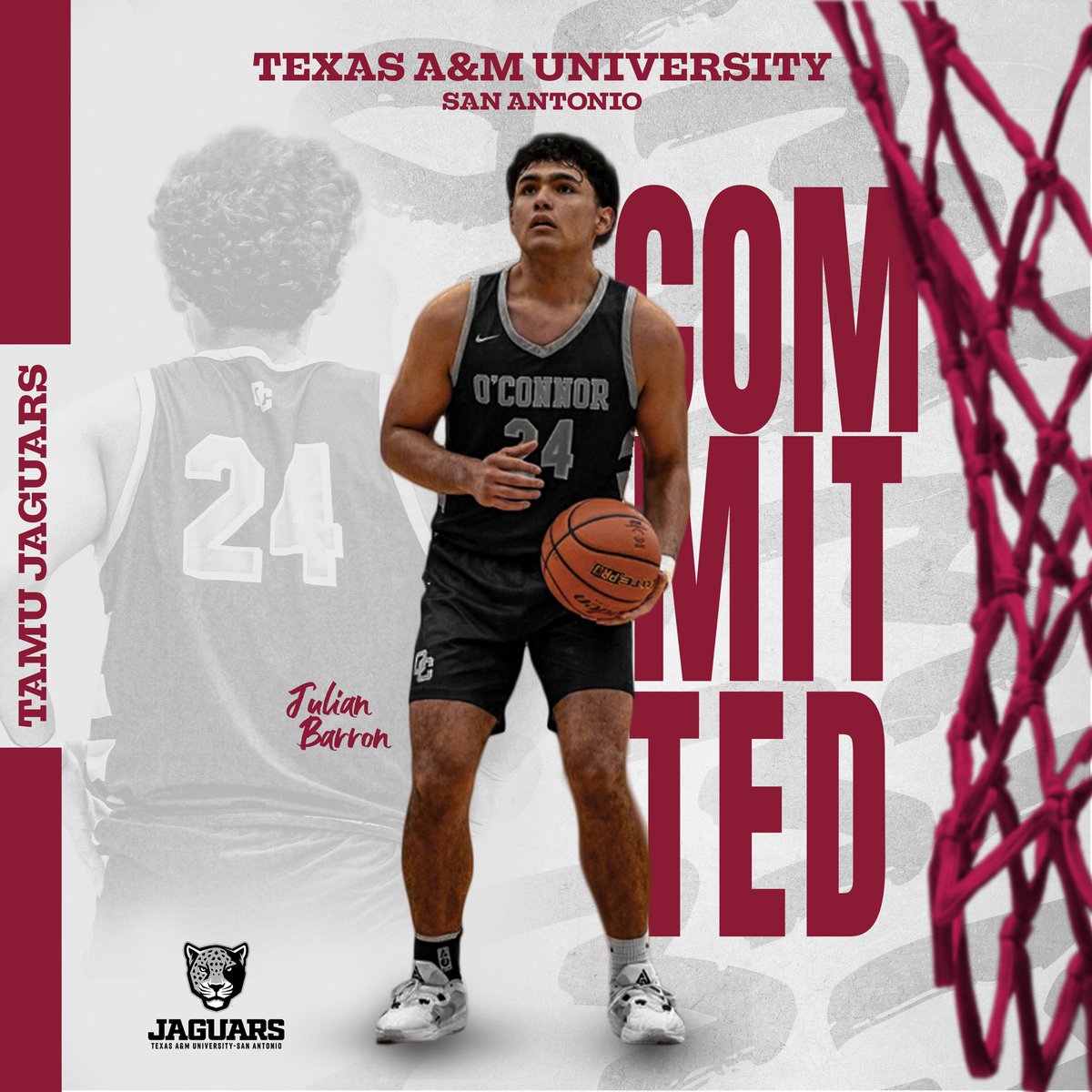 Excited to announce that I will be playing at the next level at Texas A&M San Antonio. Thank you to everyone that has help me along this journey. To all my coaches that have put in the time, thank you.