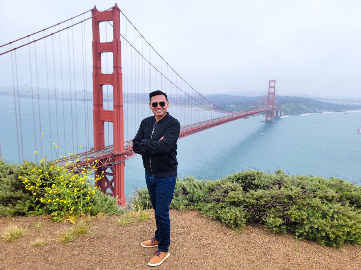 It was a good day to do biking through the Golden Gate bridge 🌉