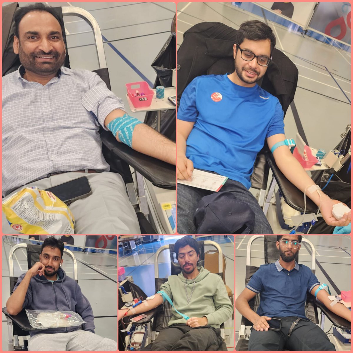 Ahmadiyya Muslim Youth Association Vaughan (Majlis Muqami) organized blood donation clinic on May 18, 2024 at Tahir Hall, Vaughan, ON With the blessings of God Almighty, 𝟵𝟬 𝘂𝗻𝗶𝘁𝘀 𝗼𝗳 𝗯𝗹𝗼𝗼𝗱 were collected by @CanadasLifeLine #CanadasLifeLine #Mercy4Mankind Beyond