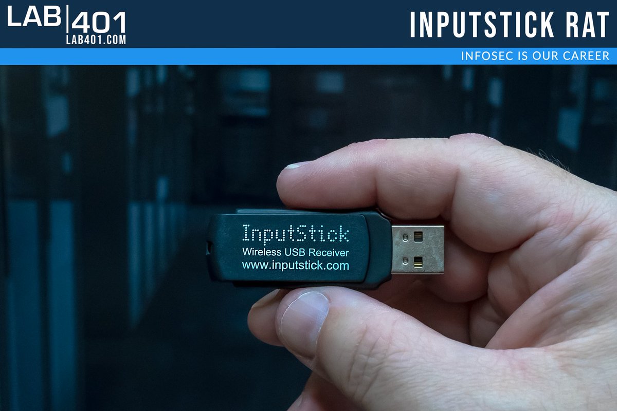 Lab_401's tweet image. 🖥️ Control computers wirelessly with the ultra-compact and discreet InputStick RAT! Cross-platform and undetectable. l.lab401.com/A04v6 
#InputStickRAT #WirelessControl #remoteaccess #pentesting #infosec #redteam #blueteam #hacking