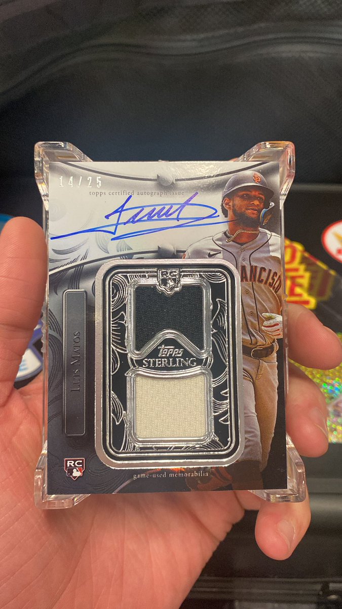 One of our favorite pickups from the show! Kid is on 🔥 great timing on this pickup too! 👀 #GoGiants