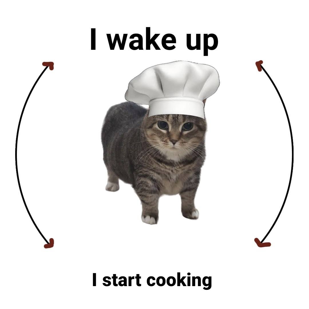 The dev is actually cooking this time