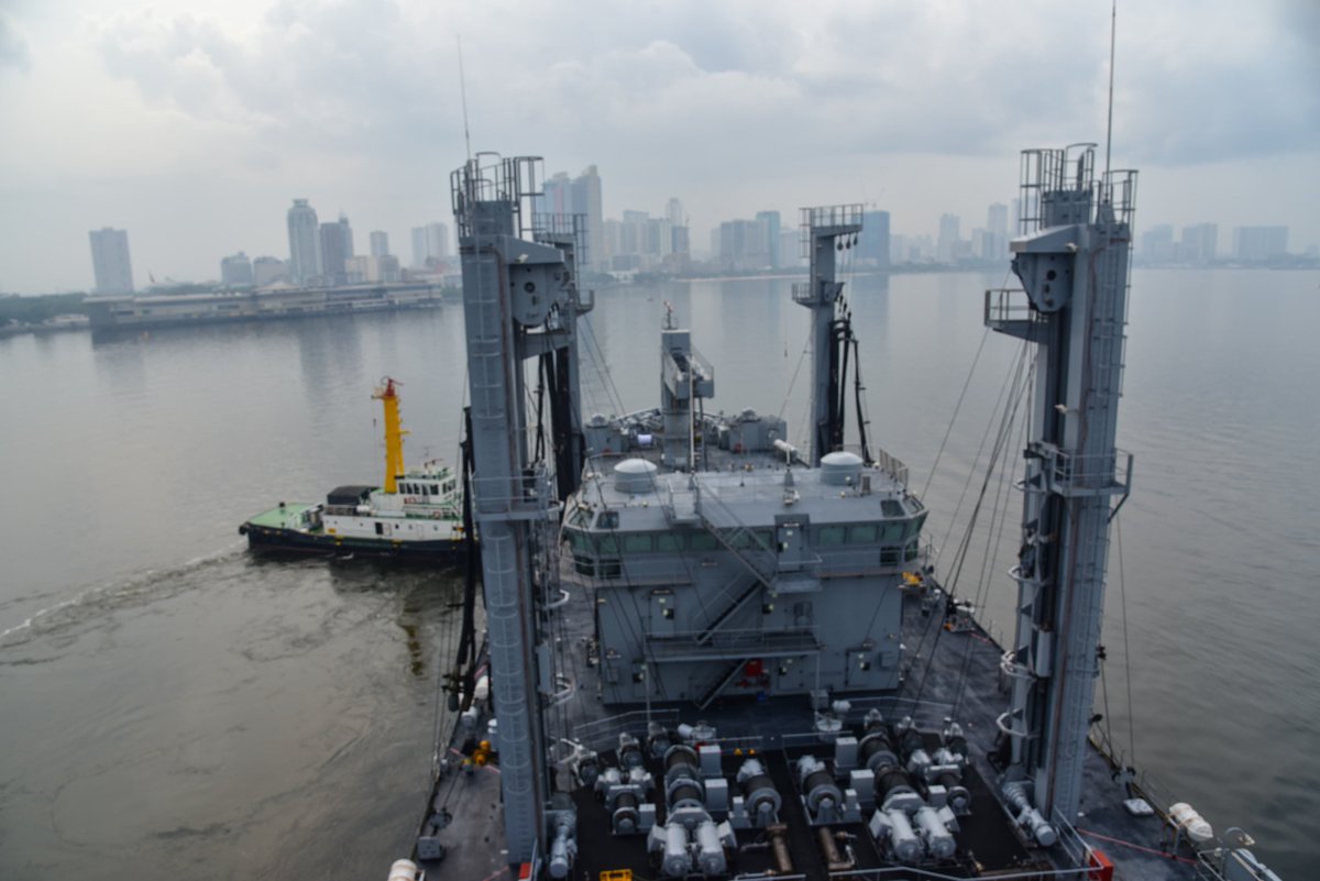 Towards further strengthening the longstanding friendship & maritime cooperation, #IndianNavy ships #INSDelhi, #INSShakti & #INSKiltan arrived at Manila, Philippines, #19May 24. The ships were accorded a warm welcome by the @Philippine_Navy.
The visit is part of Op Deployment of