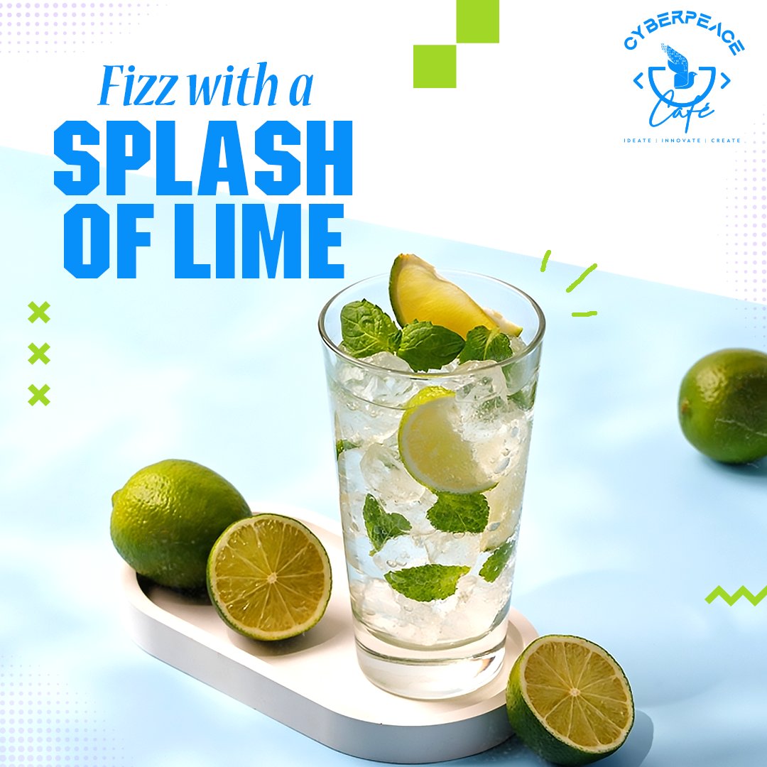 Add a splash of lime to your day with our Fresh Lime Soda! 💦

🍋The perfect accompaniment to your gaming adventures.

📍Visit us: g.co/kgs/ozASCJR
📞 Contact us: cyberpeace.cafe
📲 Book your spot @ 089876 66565
.
.
.
#CyberPeaceCafe #LimeSoda #CyberPeace☮️
