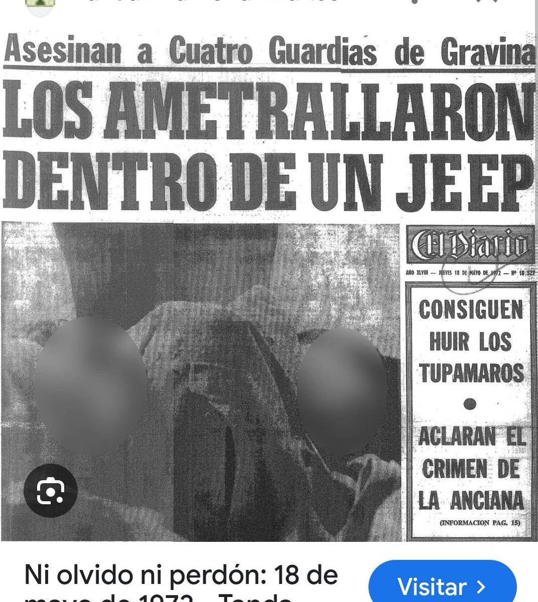 Es increíble la forma de falsear la historia que millones hemos vivido.
Acaso ALGUIEN PUEDE SOSTENER que ACRIBILLAR en plena DEMOCRACIA a soldados durmiendo en un jeep, como hacía el MLN, era una lucha para respetar los DDHH ?
Alguien sostiene eso sin irse por las ramas ?