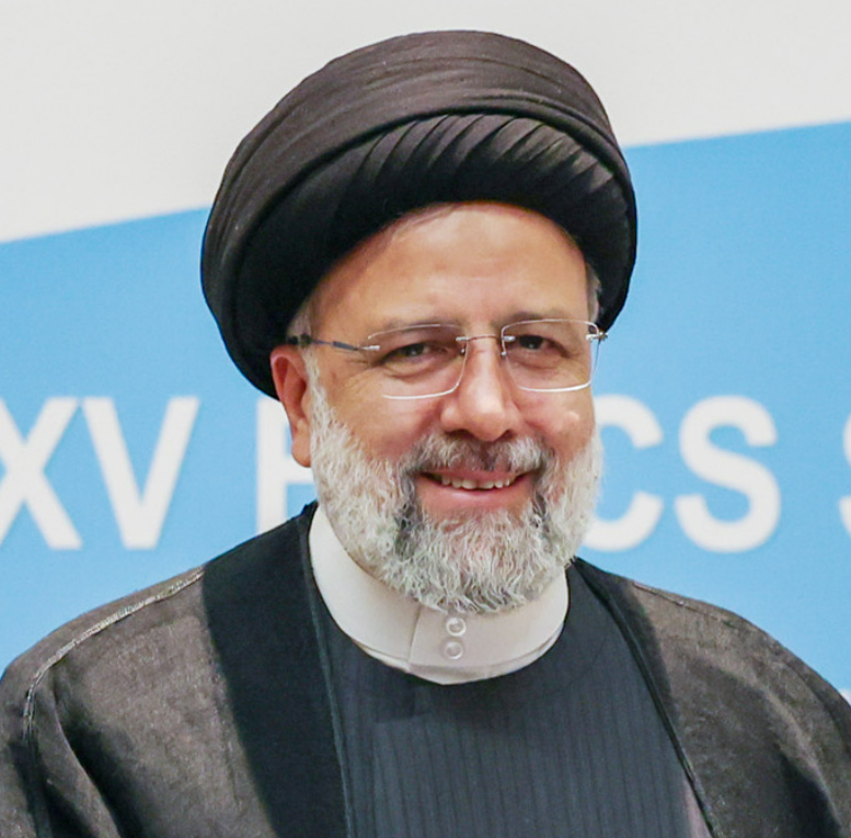 IRAN'S PRESIDENT - Ebrahim Raisi, president since August, 2021. - Won 62.9% of the vote at 2021 presidential election, critics question fairness of vote. - Considered a hardliner and ally of Supreme Leader of Ali Khamenei. - Considered as a possible successor of Khamenei as