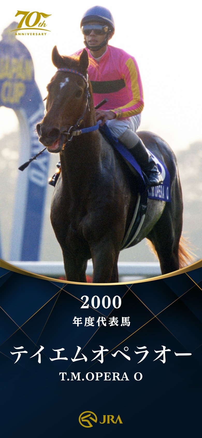 jra競馬JCテイエムオペラオー優勝パネル 2000年 ジャパンカップ（GⅠ） | テイエムオペラオー | JRA公式