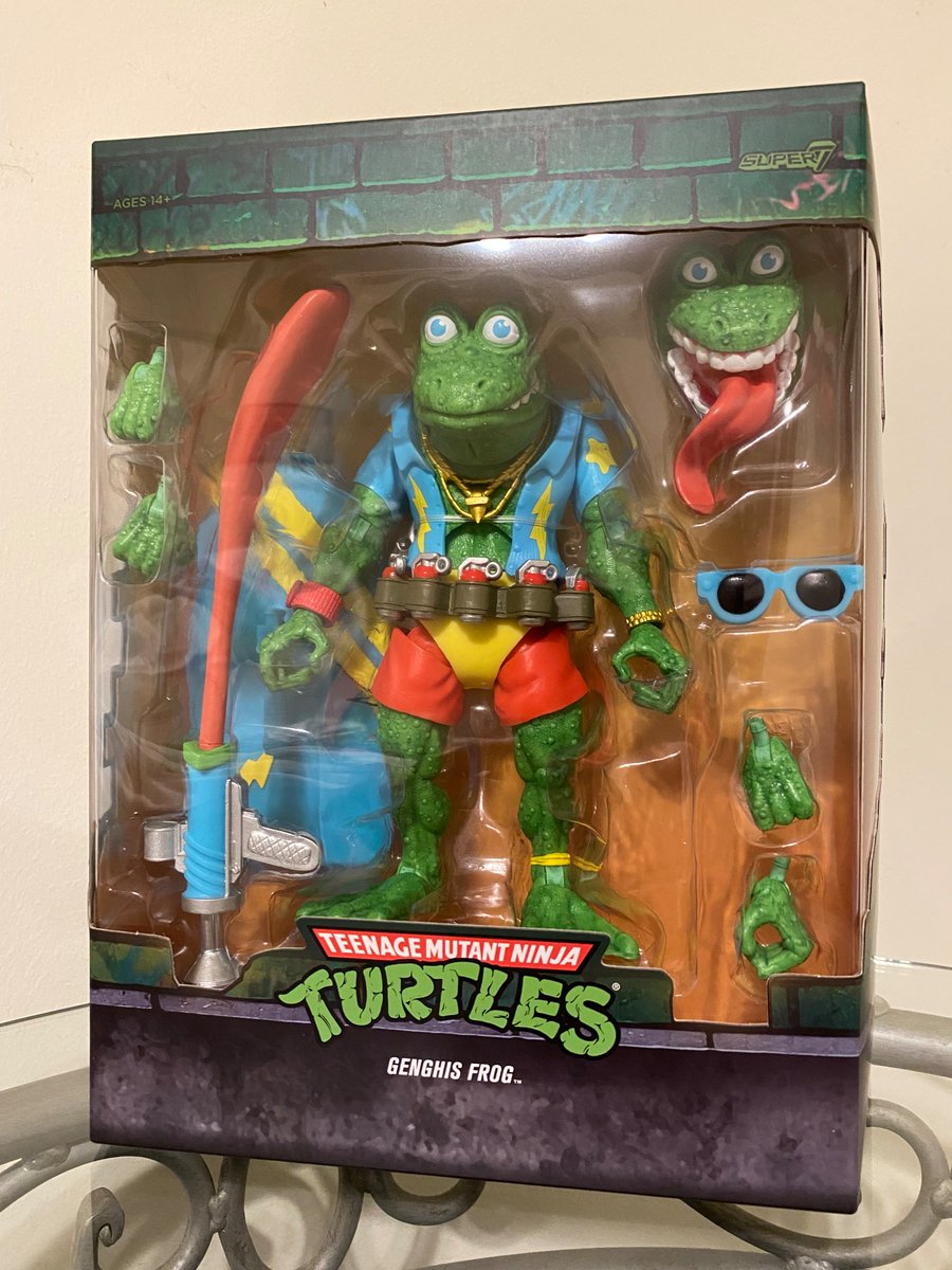 One of my favorite super7 tmnt figs in a while