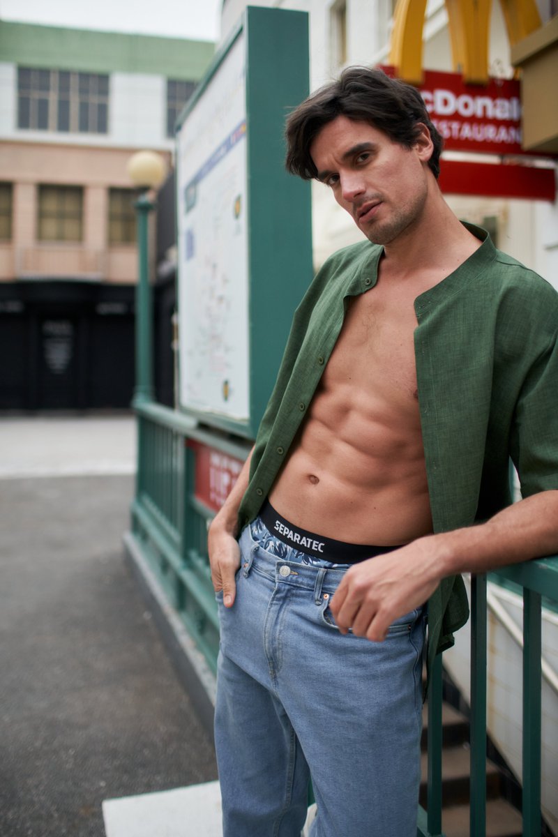 separatecwear's tweet photo. Showing off those abs and Separatec waistband like a pro. Ready to conquer the day, one street at a time. Who needs a shirt when you’ve got a six-pack? 💪🌿
🛒Shop link: https://t.co/m6ZH3D6V88
#separatec #separatecunderwear #fashion #comfortable #fyp #foryou #modol #soft #ootd https://t.co/tU2pXnomdQ