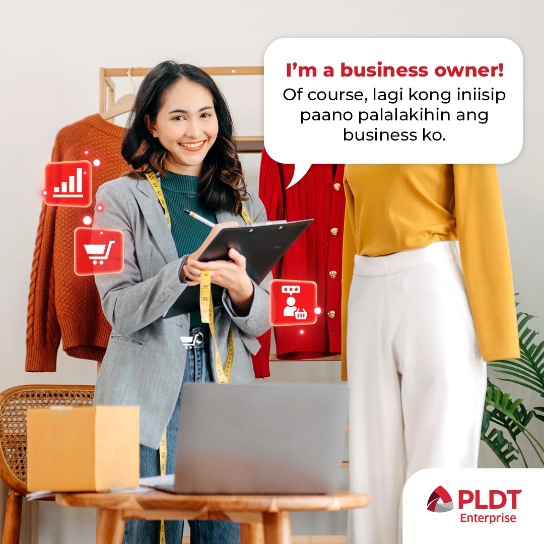 PLDTEnterprise's tweet image. You’re a business owner, of course you relate! 😛

If you’re a business owner, gets na gets ka namin! Kaya nandito ang PLDT Enterprise to make things easier and smoother for you and your business!

#SMBiz
#MSMEs
#BusinessSolutions
#SmallBusinessTech
