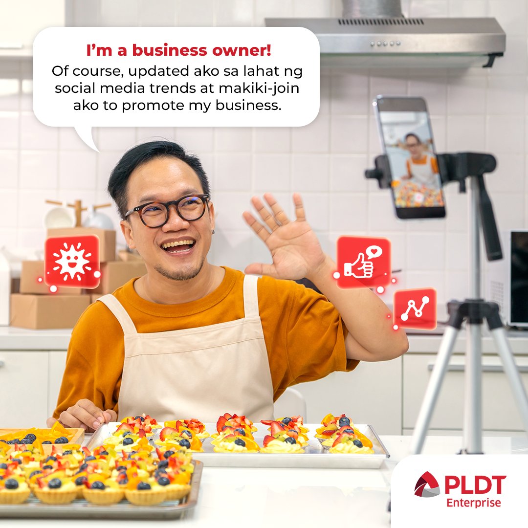 PLDTEnterprise's tweet image. You’re a business owner, of course you relate! 😛

If you’re a business owner, gets na gets ka namin! Kaya nandito ang PLDT Enterprise to make things easier and smoother for you and your business!

#SMBiz
#MSMEs
#BusinessSolutions
#SmallBusinessTech