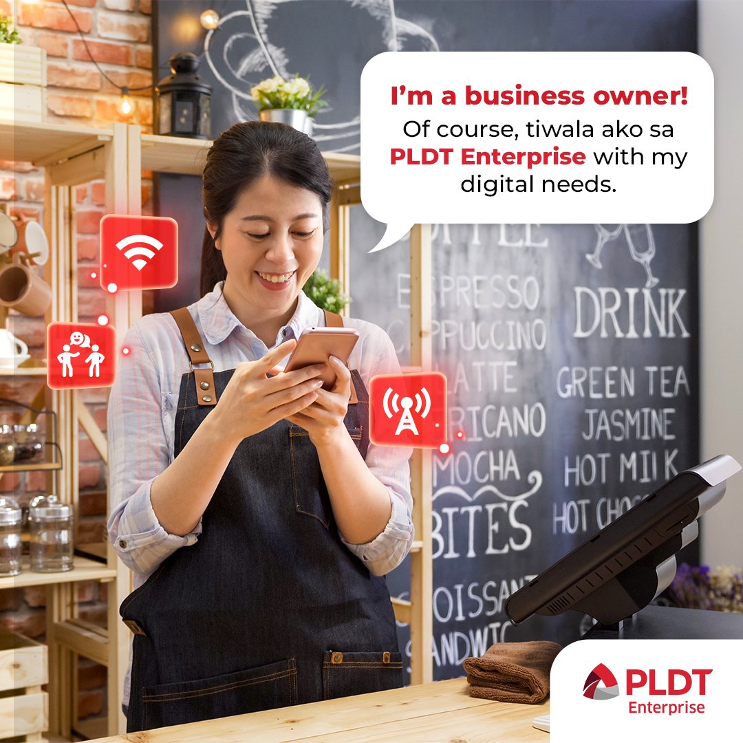 PLDTEnterprise's tweet image. You’re a business owner, of course you relate! 😛

If you’re a business owner, gets na gets ka namin! Kaya nandito ang PLDT Enterprise to make things easier and smoother for you and your business!

#SMBiz
#MSMEs
#BusinessSolutions
#SmallBusinessTech