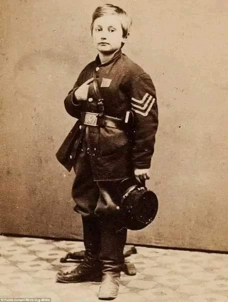 American Patriot - In May of 1861, 9 year old John Lincoln 'Johnny' Clem ran away from his home in Newark, Ohio, to join the Union Army, but found the Army was not interested in signing on a 9 year old boy when the commander of the 3rd Ohio Regiment told him he 'wasn't enlisting