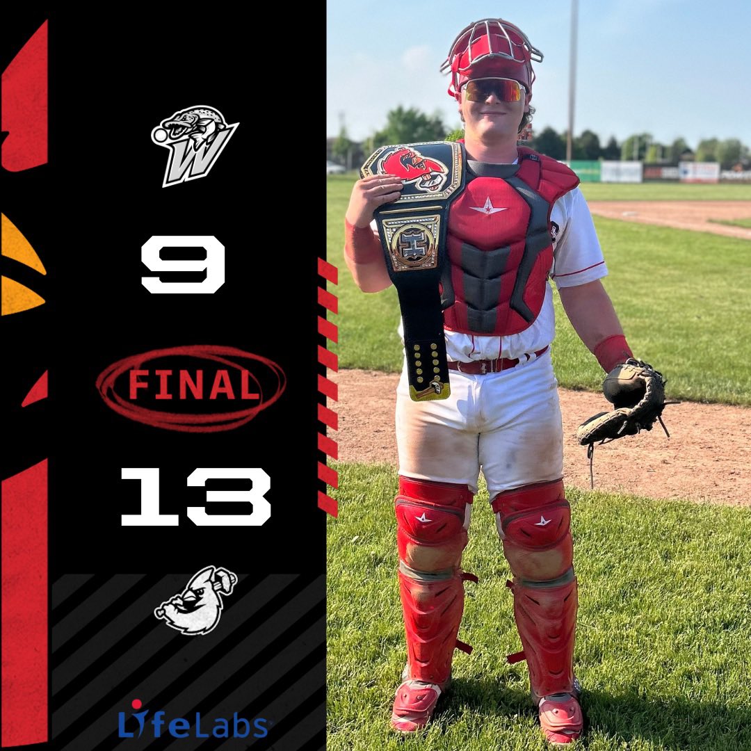 𝐂𝐚𝐫𝐝𝐢𝐧𝐚𝐥𝐬 𝐖𝐢𝐧! On a day where we celebrated his 2023 MVP campaign, Tyler Duncan goes 3-4 with 2 RBIs. Mizuki picks up the win after 3 innings of relief. Search crews still looking for the baseballs that Johnston and Bernardo launched off Hamilton Mountain.