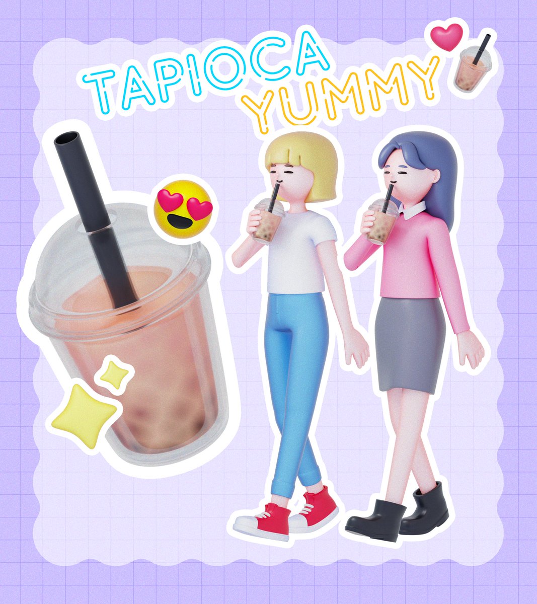 タピオカおいしい🧋

無料で使えるイラスト素材の3Dfun
3d-fun.graphics

#フリー素材 #イラスト素材