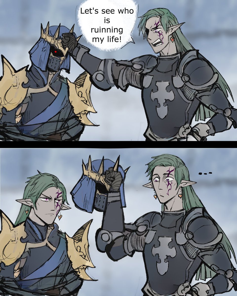 TexFF14's tweet photo. Oh...🥲
____
FFXIVART . Wolbertain . DRK https://t.co/rE87ZqORMw