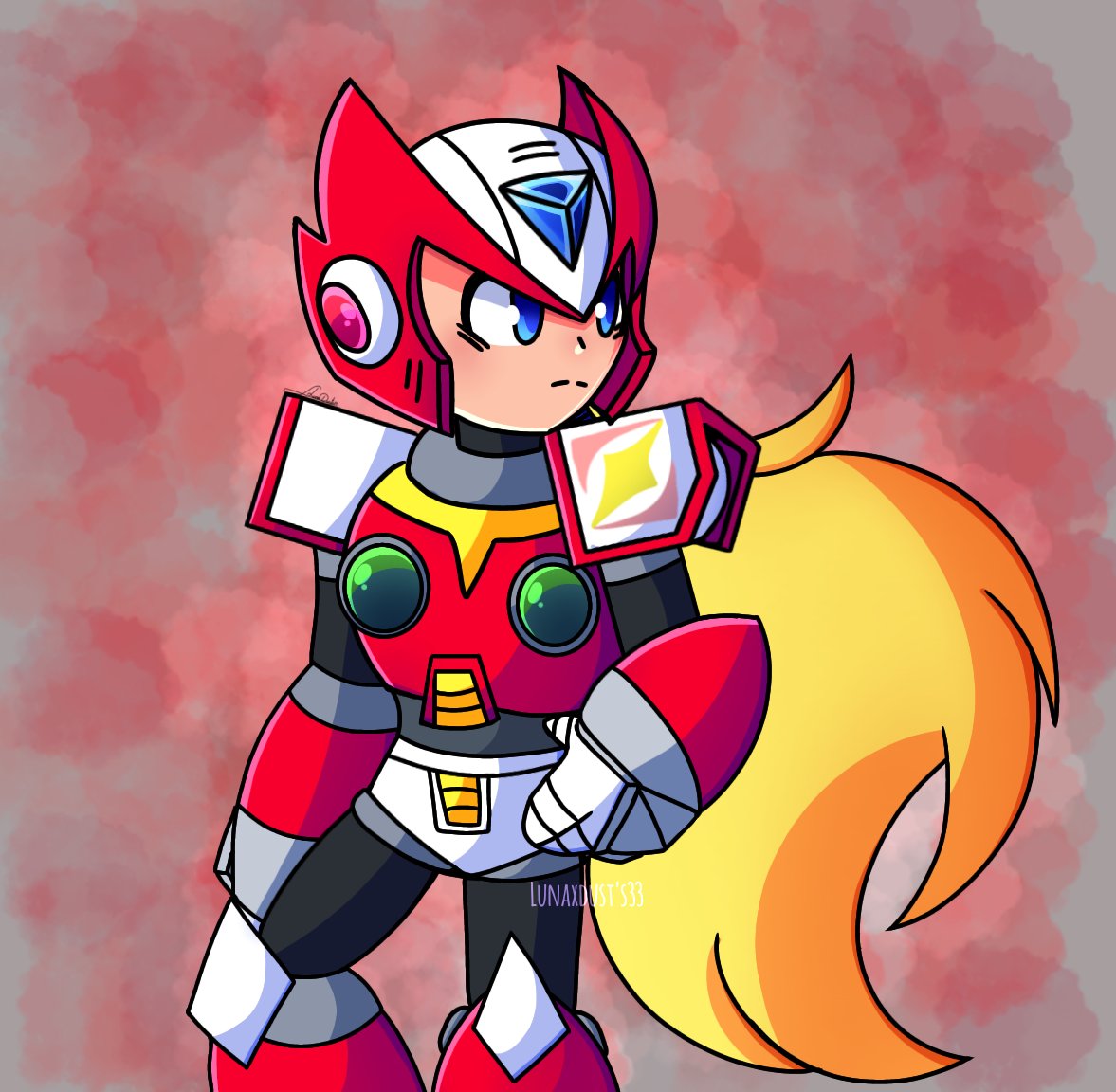 Zero! ❤️🍓
-----
#Megaman #MegamanX #MegamanXDiVE #Rockman #RockmanX #RockmanXDiVE #Zero #ロックマン #ロックマンX #ロックマンXDiVE #capcom