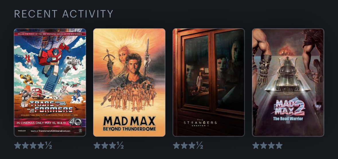 macdad34's tweet image. May 19, 2024: I’m a couple days late with this… it was a solid week of nostalgia and thrills.

#LetterboxdFriday #LastFourWatched