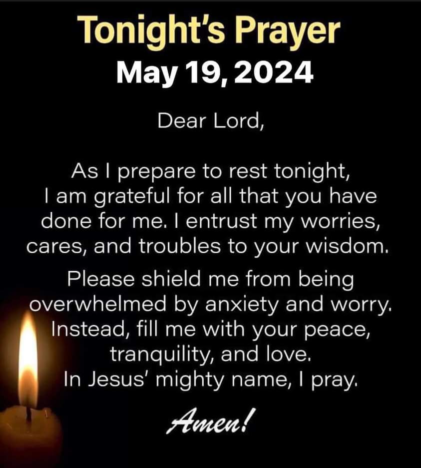 God's Night Patriots ❤🇺🇸 God Bless you all. End your day with prayer! 🙏🙏🙏