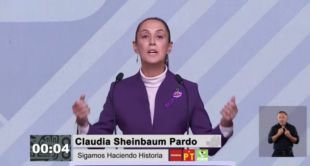 Las mentiras de la derecha están a todo lo que dan. Han llenado las redes sociales de calumnias para generar miedo. No se puede aspirar a gobernar desde los mensajes de odio. Sin ética. Por eso... #ClaudiaPresidenta 🇲🇽