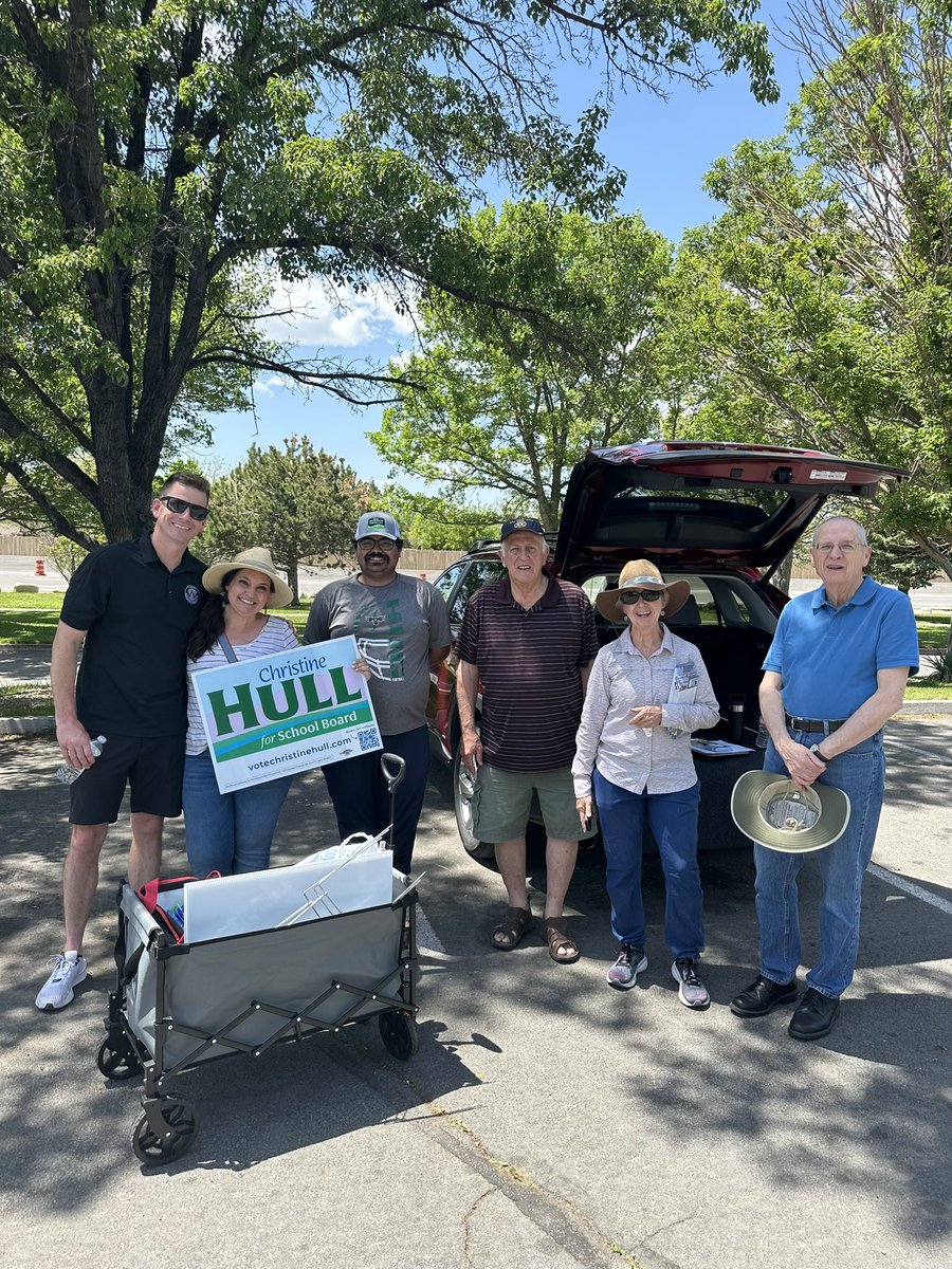 Great weekend connecting with the community and getting the word out about some of our endorsed candidates! Also, good to hit the streets with <a href="/northernnvlabor/">Northern Nevada Central Labor Council</a>. #UnionStrong Primary is right around the corner!  #WEANV <a href="/VoteAngieTaylor/">Angie Taylor</a> @VoteVelto <a href="/the_bethsmith/">Elizabeth Smith</a>