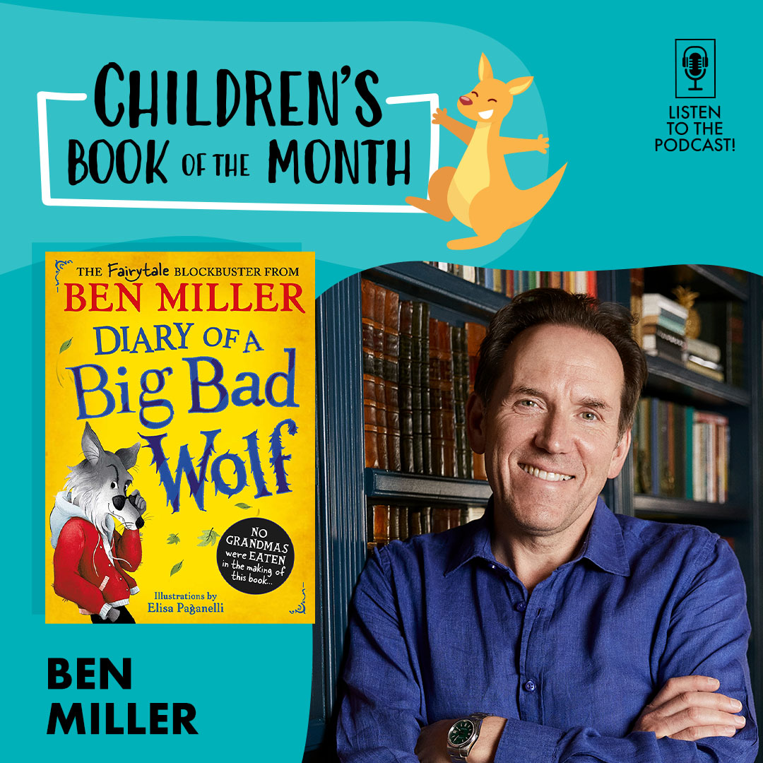 Our Children's Category Manager, Dion, discusses with Ben Miller, his new book which is our May Kids Book of the Month, 'Diary Of A Big Bad Wolf' 🐺📖 Head to the ultimate destination for all young bookworms on our website here: bit.ly/3TKKiJR