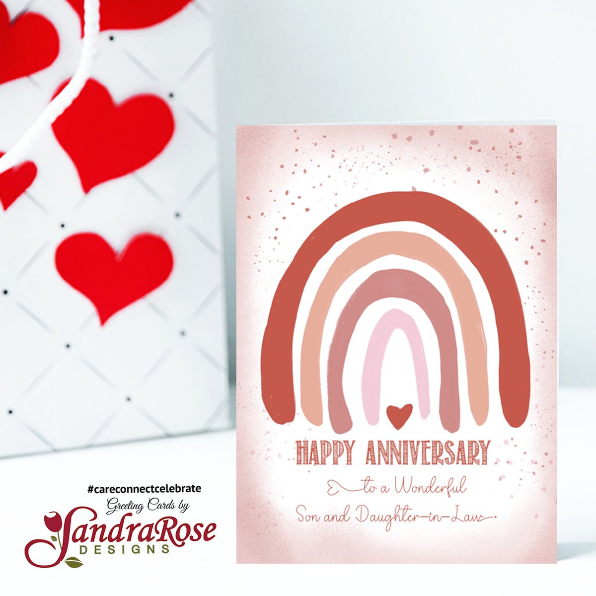 This greeting card is designed to convey warmth, love, celebration, and heartfelt sentiments that focus on the lasting, special, and cherished aspects of a couple's relationship. #CareConnectCelebrate #SandraRoseDesigns @GCUniverse #Greetingcards greetingcarduniverse.com/anniversary-we…
