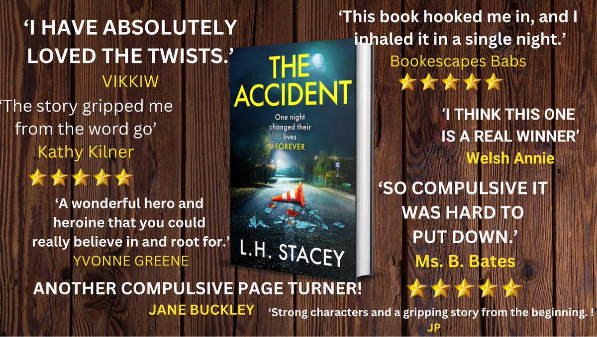 THE ACCIDENT Every time Kate Duggan looks in a mirror she's reminded of the night her life changed forever. But what really happened on that dark stretch of road.... Available to order here: buff.ly/4bateFm #thriller #mustreads @Boldwoodbooks