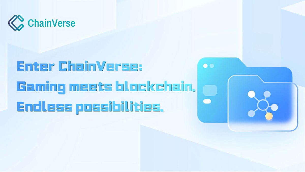 Join the revolution of #ChainVerse, where gaming and DeFi collide to create real economic opportunities. Engage in a community-driven platform that empowers you financially through gaming. 📈🎮
#AI 
#FutureTech 
#Innovation
#ChainVerse
#GameFi
#MetaAi
#AiEarnig