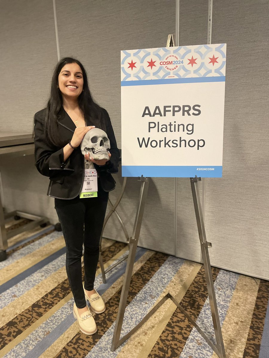 Had the best time at my first @__COSM @AAFPRS ! Thanks to the @WUSTL_ENT team for the support of this important work studying patient reported outcomes in rhinoplasty, including @otooutcomes @PiccirilloJay & Dr. Emily Spataro ! #2024COSM