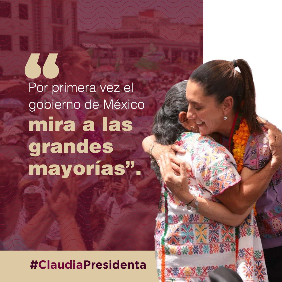 Me siento muy orgulloso de ti, Claudia! Lo hiciste excelente. Hablaste como una verdadera líder. Tú sí sabes. Tú eres la mejor. Mil gracias! Felicidades! Te amo! @Claudiashein #ClaudiaGanó #ClaudiaPresidentaDeMéxico #ClaudiaPresidenta #DebateINE