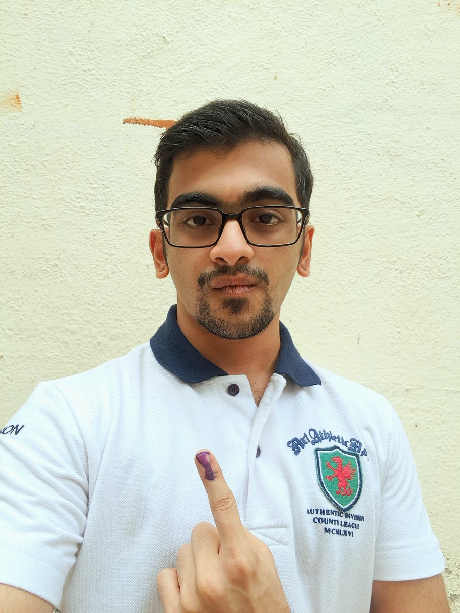 'Power Up the Future: The Youth Votes!' Thank U @WellSaidGuru for helping me as a 1st time Voter @BesuraTaansane @SAMaskeri @SirurS