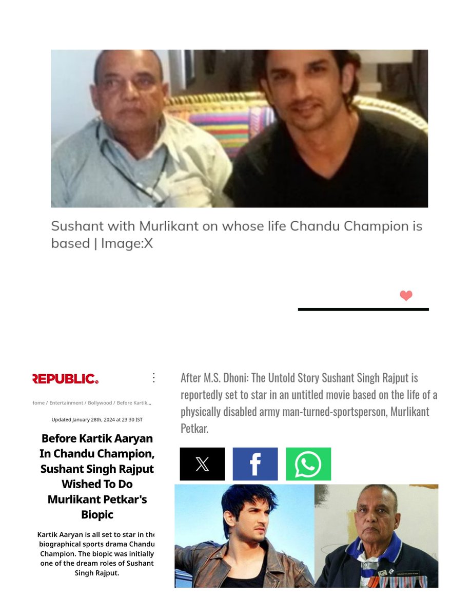 BW has stolen Sushant Singh Rajput project &releasing it on his death anniversary. But they can't fool us by saying that they are giving tribute 2him.We know their agenda. These tactics Won't work. Indeed Sushant Name Rattles Bollywood #BoycottBollywood #BoycottChanduChampion