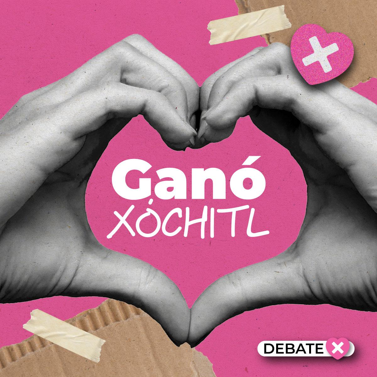SocCivilMx's tweet image. #XochitlGalvezPresidenta2024 

Xóchitl Gálvez ganó el debate...