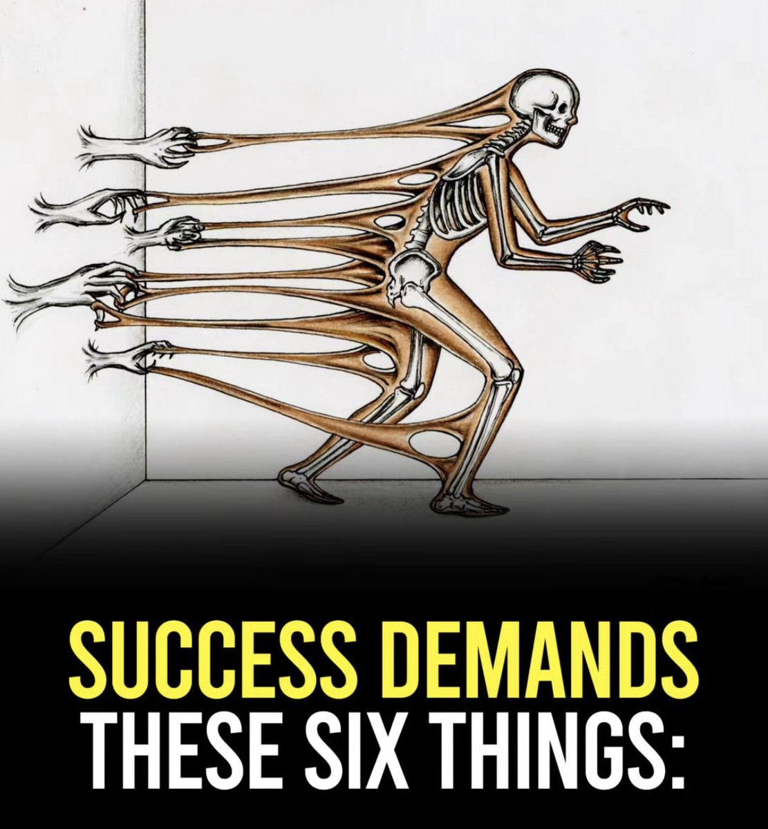 SUCCESS DEMANDS THESE SIX THINGS: