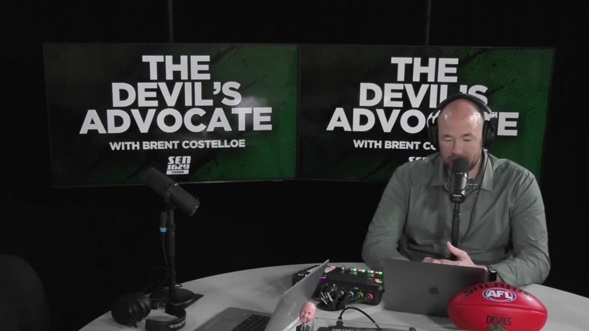 The Devil's Advocate is coming up with Brent from 2pm! 🟢🟡🔴 Our guests are the Head of AFL Tasmania @DamianPGill and new Fremantle Docker Tunisha Kikoak! Make sure to tune in! TEXTLINE 📱 – 0437 552 535 LISTEN: 🎧 SEN Tassie 1629am 🎧 SEN App 🎧 sen.com.au/listen-live-to…