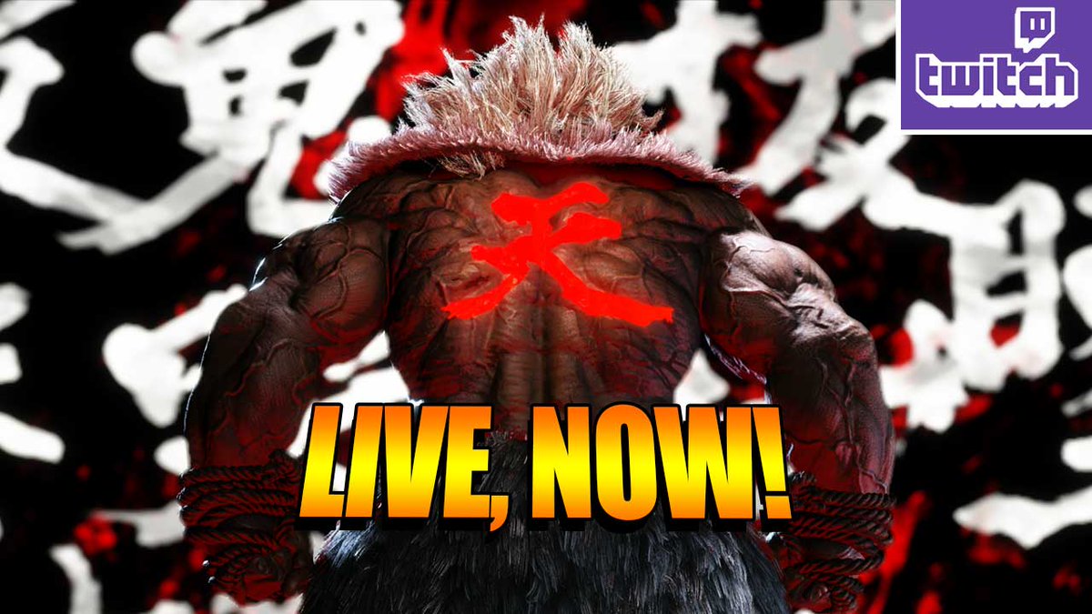 STREAMING ON TWITCH! EARLY SF6 AKUMA...Online?! & the AKUMA LEGACY FINALE (5-19) Click to watch! ►►► twitch.tv/maximilian_dood