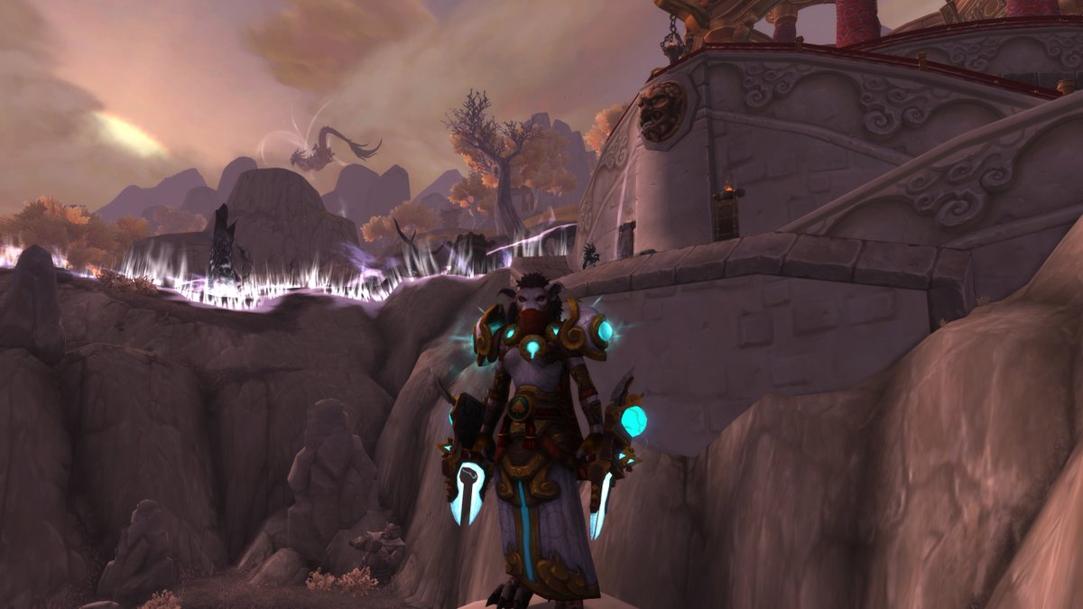 Being back in Pandaria really makes me happy. It's the expansion I started playing with. 
At the same time, it's surreal being able to revisit it 11 years after my ex told me we were going to get married and see how we've both gone through some changes.

Restore Whitepetal Lake!