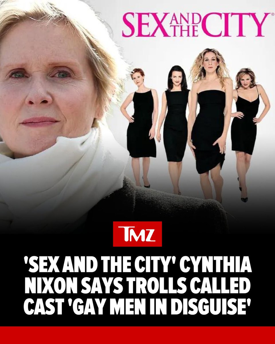 #CynthiaNixon's reflecting on the early days of 'Sex and the City' and remembering the show's doubters... Read more 👉 tmz.me/nPKsRiy