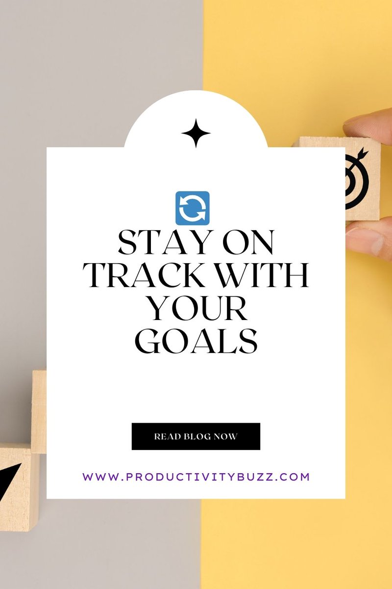 Keep your career goals on course with these expert tips! Set milestones, overcome obstacles, and celebrate success. 🎉
share.productivitybuzz.com/1c3c92e0  #setgoals #work #increaseproductivity